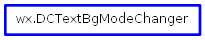 Inheritance diagram of DCTextBgModeChanger