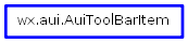 Inheritance diagram of AuiToolBarItem
