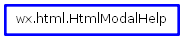 Inheritance diagram of HtmlModalHelp