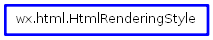 Inheritance diagram of HtmlRenderingStyle