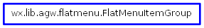 Inheritance diagram of FlatMenuItemGroup