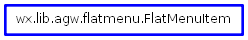 Inheritance diagram of FlatMenuItem