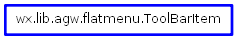 Inheritance diagram of ToolBarItem