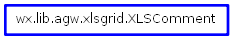 Inheritance diagram of XLSComment