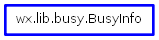 Inheritance diagram of BusyInfo