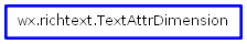 Inheritance diagram of TextAttrDimension